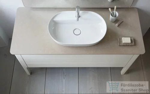 Duravit LUV 700x400 mm-es ráültethető mosdó,fehér 0380700000