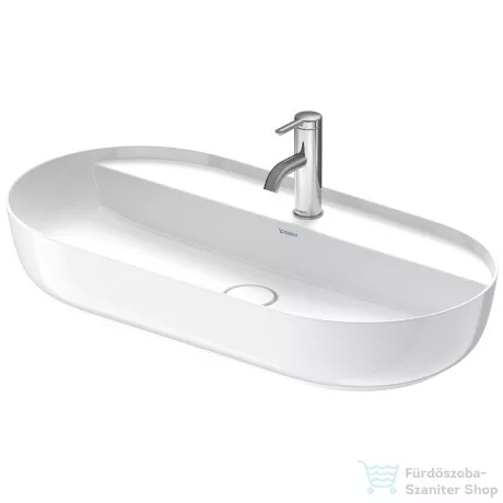 Duravit LUV 800x400 mm-es ráültethető mosdó,fehér 0380800000