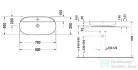 Duravit LUV 800x400 mm-es ráültethető mosdó,fehér 0380800000