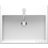 Duravit VERO AIR 550x455 mm-es beépíthető mosdó, 0383550000