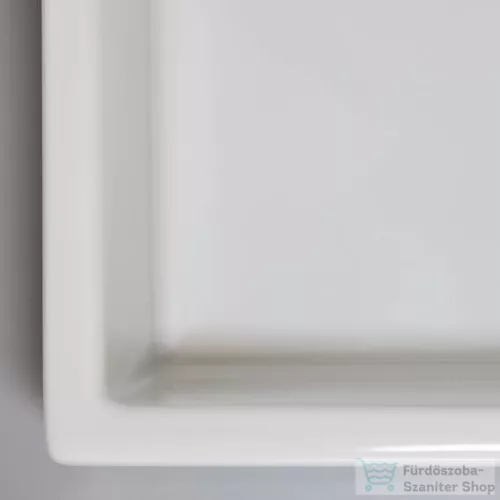 Duravit VERO AIR 550x455 mm-es beépíthető mosdó csaplyuk nélkül, 0383550060