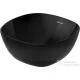 Duravit AURENA 34x34 cm-es pultra ültethető mosdó kerámia lefolyószelep takaróval, Hygieneglaze Plus felülettel, fényes fekete 039635AB79