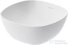 Duravit AURENA 34x34 cm-es pultra ültethető mosdó kerámia lefolyószelep takaróval, Hygieneglaze Plus felülettel, matt fehér 039635AC79