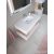 Duravit QATEGO 48x37 cm-es, alulról beépíthető csaplyuk nélküli mosdó HygieneGlaze felülettel, fehér 0398482028