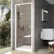 Ravak PIVOT PDOP1-90 90 cm-es nyílóajtó,Fehér/Króm+Transparent 03G70100Z1