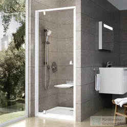   Ravak PIVOT PDOP1-90 90 cm-es nyílóajtó,Szatén+Transparent 03G70U00Z1