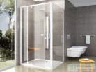 Ravak PIVOT PDOP2+PPS 110x80 cm-es nyílóajtós zuhanykabin fix oldalfallal,fehér/transparent 03GD0101Z1SET110PPS80