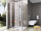 Ravak PIVOT PDOP2+PPS 110x90 cm-es nyílóajtós zuhanykabin fix oldalfallal,szatén/transparent 03GD0U00Z1SET110PPS90