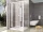 Ravak PIVOT PDOP2+PPS 120x80 cm-es nyílóajtós zuhanykabin fix oldalfallal,fehér/transparent 03GG0101Z1SET120PPS80