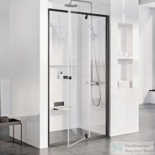   Ravak PIVOT PDOP2-120 120 cm-es nyílóajtó fix résszel,Fekete+Transparent 03GG0300Z1