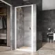 Ravak NEXTY NDOP1-80 80x195 cm-es nyíló zuhanyajtó,Fehér/Króm/Transparent 03O40100Z1