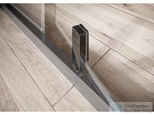 Ravak NEXTY NDOP1+NPSS 90x100 cm-es nyílóajtós zuhanykabin fix oldalfallal,szatén/transparent 03O70U00Z1SET90NPSS100