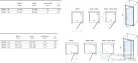 Ravak NEXTY NDOP1+NPSS 90x90 cm-es nyílóajtós zuhanykabin fix oldalfallal,szatén/transparent 03O70U00Z1SET90NPSS90
