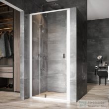   Ravak NEXTY NDOP2-110 110x195 cm-es nyíló zuhanyajtó,Fehér/Króm/Transparent 03OD0100Z1