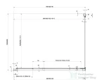 Ravak NEXTY NDOP2+NPSS 110x100 cm-es nyílóajtós zuhanykabin fix oldalfallal,fehér/transparent 03OD0101Z1SET110NPSS100