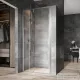 Ravak NEXTY NDOP2-110 110x195 cm-es nyíló zuhanyajtó,Szatén/Transparent 03OD0U00Z1