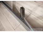 Ravak NEXTY NDOP2+NPSS 120x90 cm-es nyílóajtós zuhanykabin fix oldalfallal,króm/transparent 03OG0C00Z1SET120NPSS90