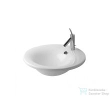   Duravit STARCK 1 58 cm-es bútorral aláépíthető mosdó Wondergliss bevonattal,04065800001
