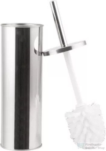 AQUALINE SIMPLE LINE WC-kefe, átm.:100x375mm, fényes inox (04065F)