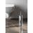 AQUALINE SIMPLE LINE WC-kefe, átm.:100x375mm, fényes inox (04065F)