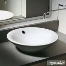 Duravit STARCK 1 53 cm-es ráültethető mosdó csaplyuk nélkül,0408530000