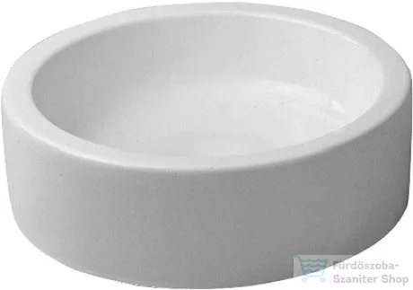 Duravit STARCK 1 46 cm-es ráültethető mosdó csaplyuk és túlfolyó nélkül 0445460000