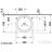Duravit STARCK 1 53 cm-es ráültethető mosdó csaplyuk nélkül,04475300001