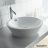 Duravit STARCK 1 53 cm-es ráültethető mosdó csaplyuk nélkül,04475300001