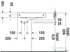 Duravit Architec 63,5x54 sarokmosdó 0448450000 ( 044845 )