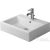 Duravit VERO 59,5x46,5 cm ráültethető mosdó Wondergliss bevonattal 04526000001