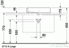 Duravit Vero 59,5x46,5 cm ráültethető mosdó 0452600000 ( 045260 )