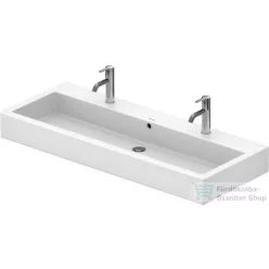   Duravit VERO 120x47 cm-es ráültethető csiszolt mosdó 2 csaplyukkal,0454120026