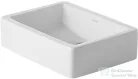 Duravit VERO 50x38 cm-es ráültethető mosdó csaplyuk és túlfolyó nélkül,Wondergliss bevonattal,04555000001