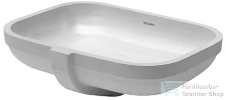 Duravit Happy D.2 48x34,5 cm alulról beépíthető mosdó 0457480000 ( 045748 )