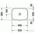Duravit Happy D.2 48x34,5 cm alulról beépíthető mosdó 0457480000 ( 045748 )