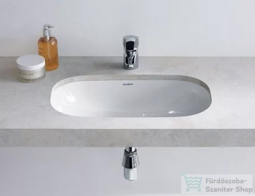 Duravit Happy D.2 48x34,5 cm alulról beépíthető mosdó 0457480000 ( 045748 )
