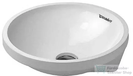 Duravit Architec alulról beépíthető mosdó 40cm-es átmérővel 0463400000 ( 046340 )