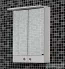 PinoArt Link Link 60 Tükrösszekrény polccal és led világítással (59,2*71,2*27 cm) 0568