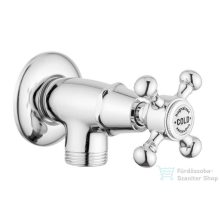   Bugnatese OLDĄ800 Sarokszelep 1/2-1/2" csatlakozású króm színben 058