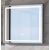 TBoss Floating Mirror Aura 60x60 cm-es tükör LED világítással 067101