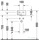 Duravit Vero 25x45 cm kézmosó 0702250000 ( 070225 )