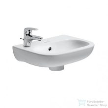   Duravit D-CODE 36x27 cm-es kézmosó bal oldali csaplyukkal 07053600092
