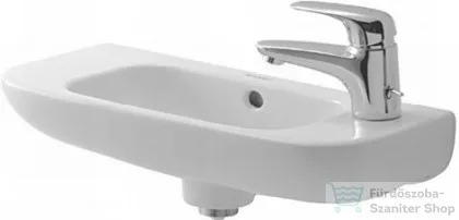 Duravit D-Code 50x22 cm kézmosó csaplyuk jobb oldalon 07065000082 ( 070650 )