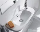 Duravit D-Code 50x22 cm kézmosó csaplyuk jobb oldalon 07065000082 ( 070650 )
