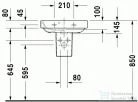 Duravit Happy D.2 50x36 cm kézmosó 0709500000 ( 070950 )