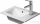 Duravit ME by Starck 43x30 cm bútorral aláépíthető kézmosó 0723430000 ( 072343 )