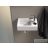Duravit VERO AIR 380x250 mm-es bútorral aláépíthető mosdó Wondergliss bevonattal,07243800001