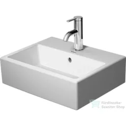   Duravit VERO AIR 450x350 mm-es bútorral aláépíthető mosdó Wondergliss bevonattal,07244500001