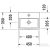 Duravit VERO AIR 45x35 cm-es kézmosó Wondergliss bevonattal,07244500271