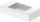 Duravit VERO AIR 500x250 mm-es bútorral aláépíthető mosdó csaplyuk nélkül,0724500000